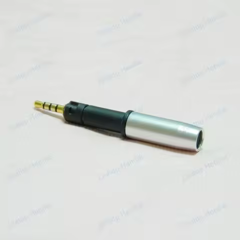 1Pcs Gold Plated 4 Poles Balanced Earphone Plug 2.5mm Audio Jack Adapter Headphone Wire Connector fo