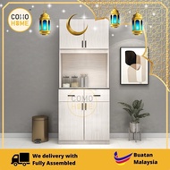 Modern Kitchen Cabinet (KC802) Kitchen Storage | Pantry Cabinet | for Dry Kitchen Area | Included In