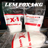 LEM FOX 1 LEM PVA LEM PUTIH LEM KAYU 1KG