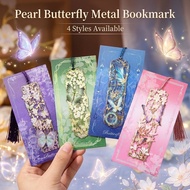 Metal bookmark Aesthetic Metal bookmark Tassel Metal bookmark