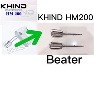 (Accessories) KHIND Hand Mixer HM200 Beater & Dough Hook Accessories -100% original