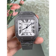 BVF New Product Titanium Santos Men's Mechanical Watch Square Watch West Iron City 9015 Automatic Mo