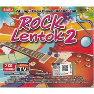 CD Rock Lentok 2 (24 Lagu-Lagu Pujaan Rock 90'an / FMCD27168)