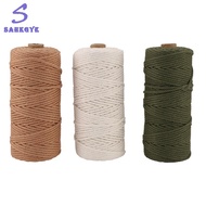 Little Mike Mall-Macrame Yarn Set of 3 - Cotton Cord for DIY Projects Tapestry Dream Catcher - Cotto