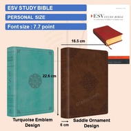 ESV Study Bible Personal Size | Text size 7.7(Small) | Trutone | Gladsounds