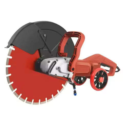 220V 3.2KW Large Single Chip Slotting Machine Concrete Water-cooled Dust-free Portable High-power Wa