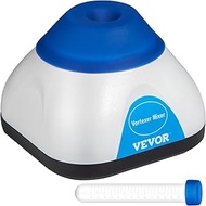 VEVOR Vortex Mixer, 6000RPM Mini Vortex Mixer Shaker, Touch Function Scientific Lab Vortex Shaker, Mix Up to 50ML, 6mm Orbital Diameter for Test Tube, Tattoo Ink, Nail Polish, Eyelash Adhesives, Paint