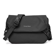 KONO กระเป๋าสะพายไหล่ผู้ชายแฟชั่น กระเป๋าสะพายไหล่กันน้ำ กระเป๋าสะพายข้าง