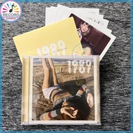 Taylor Swift 1989 Taylor's Version CD + Polaroids Sunrise Boulevard Yellow Deluxe Polaroid Edition