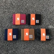 Street Wear Carhartt Carhartt Solid Color Small Wallet Mini Wallet Simple Hip-Hop Canvas Bag Small C