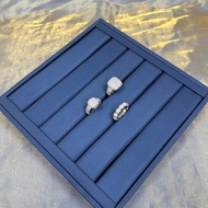 [Same Style as Yang Zi] APM Monaco Flocons de neige Female Ring Silver Valentine's Day Gift