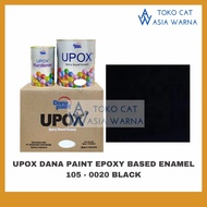 UPOX DANA PAINT EPOXY CAT LANTAI 1 LITER SET - BLACK / HITAM