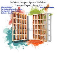KAYU Holand Meat Lemper Cake Mold/Arem Practical Wood Material: 25 Boxes Size 3x6 cm Quality free Pr