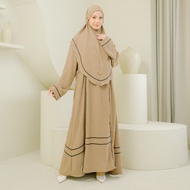 Lozy Hijab - Hanisa Abaya Set (Umrah Abaya Dress Set with Hijab)