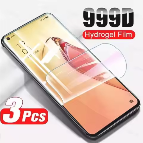 3Pcs Hydrogel Film For OPPO A78 A77s A77 A76 A74 A73 A72 5G Screen Protector