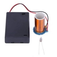 Tesla Coil,Mini Tesla Coil for Dry Battery Powered,No Arc Remote Ignition Tesla Electronic DIY Kit,n