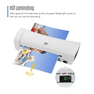 (SG Seller) Laminate Machine A4 Laminator Laminating Film Laminating Machine Hot Cold Laminator Pouc