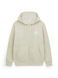 AIIZ เสื้อฮู้ดผู้ชายแบบซิปผ้าเฟรนช์เทอร์รี่ย์ โลโก้สิงห์ AIIZ Men’s Lion Logo Zipper Hoodie
