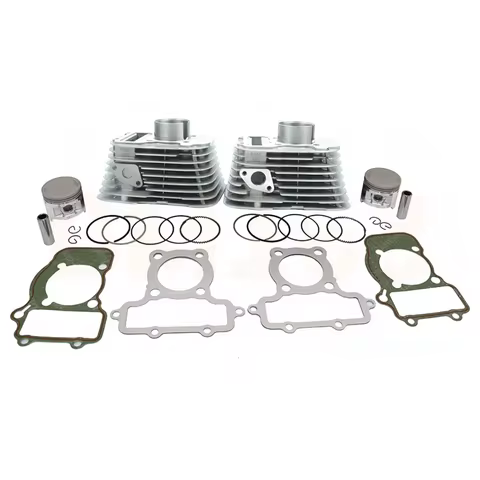 Engine Cylinder Kit for Yamaha Virago XV250 V Star 250 Route 66 Qianjiang QJ250-H QJ250-L Keeway Cru