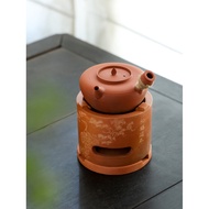 Side List Furnace Songhe Small Round Furnace Carving Red Peat Furnace Sand Furnace Small Size Furnac