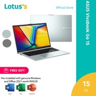 ASUS Vivobook Go 15 [E1504G-ANJ325WS Black / E1504G-ANJ327WS Green]  (i3-N305,8GB,512GB,15.6",W11,BL