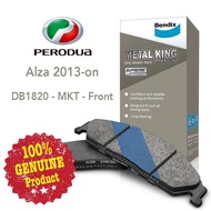 Original Bendix [DB1820MKT] Front Brake Pad - Perodua Alza 2013 onwards