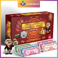[Foxi] Cờ Tỷ Phú Premium Full Nam Châm Foxi Size Lớn Nhất Monopoly Cờ Tỉ Phú Đồ Chơi Trí Tuệ Trẻ Em