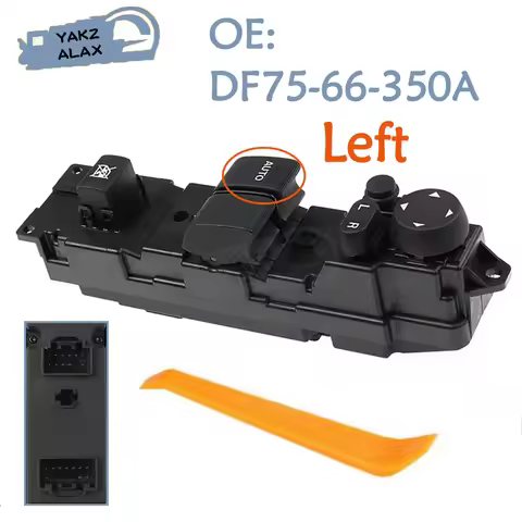 DF75-66-350A for Mazda 2 Mazda 6 2008 2009 2010 2011 2012 Front Left Electric Master Window Control 