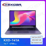 【Newest Laptop】KEXIDAR Official 141A Laptop Brand new original 14 inch IPS Screen Windows 11 Intel core i5-1135G7 CPU 8/16GB RAM 256/512GB/1T SSD For School Notebook Sale Brand New Original Authentic Online Learning Traditional Laptops