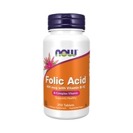 NOW Foods 素寶錠 B12+葉酸  250顆  1罐
