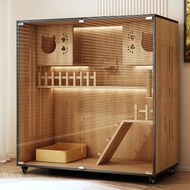 Cat Villa Home Cat Litter Cat House Extra Large Free Space Cat Villa Cat House Cat Cabinet