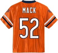 Outerstuff Khalil Mack Chicago Bears #52 Orange Youth Player Alternate Jersey