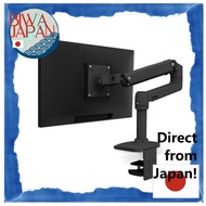 【Direct from Japan】 ERGOTRON Ergotron LX Desk Monitor Arm Matte Black 34-inch (3.2~11.3kg) VESA comp