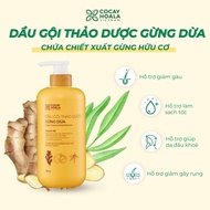 Dầu Gội Dầu Xả Thảo Dược Cỏ Cây Hoa Lá Gừng Dừa Sạch Gàu Ngứa Giảm Rụng Tóc 650g