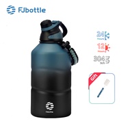 FJbottle Water Bottle 1900ml Tumbler With Handle Insulated 304 Stainless Steel Thermos Bottle