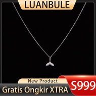 LUANBULE Silver Necklace S999 Women's Pendant