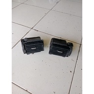 Used pair of Nissan XTrail T30 dashboard ac grilles according to the picture