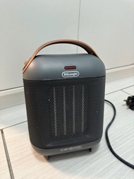 9成新 DeLonghi HFX30C18.AG 1800W 暖風機 (瀝青灰)