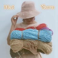 2019 Hot Summer Hat Yarn Yarn for Knitting 500 Glot Raffia Straw Yarn Crocheting Yarn for Handmade Hats Baskets Handcrafts
