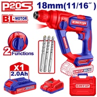 EMTOP สว่านโรตารี่ไร้สาย รุ่น ELRH201881