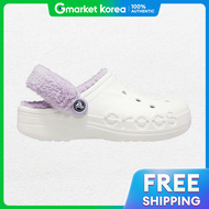 รองเทาแตะครอกส รน Baya Lineard Fuzzy Strap Clog ขนเฟอรสำหรบทกเพศ รน 206633-577 2008781