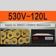 Universal รถจักรยานยนต์โซ่ซีลน้ำมัน DID O-Ring 520  530 428 โซ่ 120 130 ลิงค์สำหรับ ATV Quad MX Endu