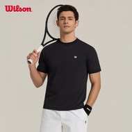Wilson Men DAILY PERFORMANCE TEE WM20039432BKA Official Store