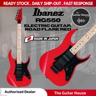 Ibanez RG550 Genesis Collection Electric Guitar, Road Flare Red(RF) (RG550) (RG 550) (RG-550)