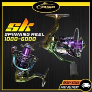 KFT SK Spinning Reel Fishing Reel Reel Shimano Reel Deukio Fishing Reel 1000-6000Max Drag 25kg Reel Spinning Reel