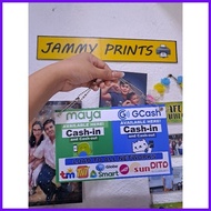 ☫ ♣ SINTRA 3 in 1 Signage / Gcash + Maya + Load all networks / Store Signage