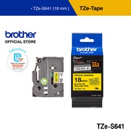 BROTHER Label Tape TZE 18 mm เทปพิมพ์อักษร ขนาด 18 มม. แบบเคลือบพลาสติก