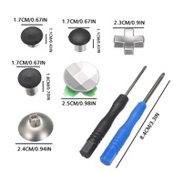 【Value Bundle】 Pohiks 1set Durable Thumbsticks Buttons Replacement Tool Game Controller Repair Tools