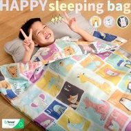 《Embrace英柏絲》100%天絲純棉可拆式兒童睡袋 升級版三件組 韓式睡袋 附收納袋 可水洗 幼兒園午睡必備 快速收