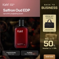Kahf Saffron Oud Eau de Parfum 100 ml Long-Lasting Fragrance (EDP) - Saffron and Oud Scent - Wangi T